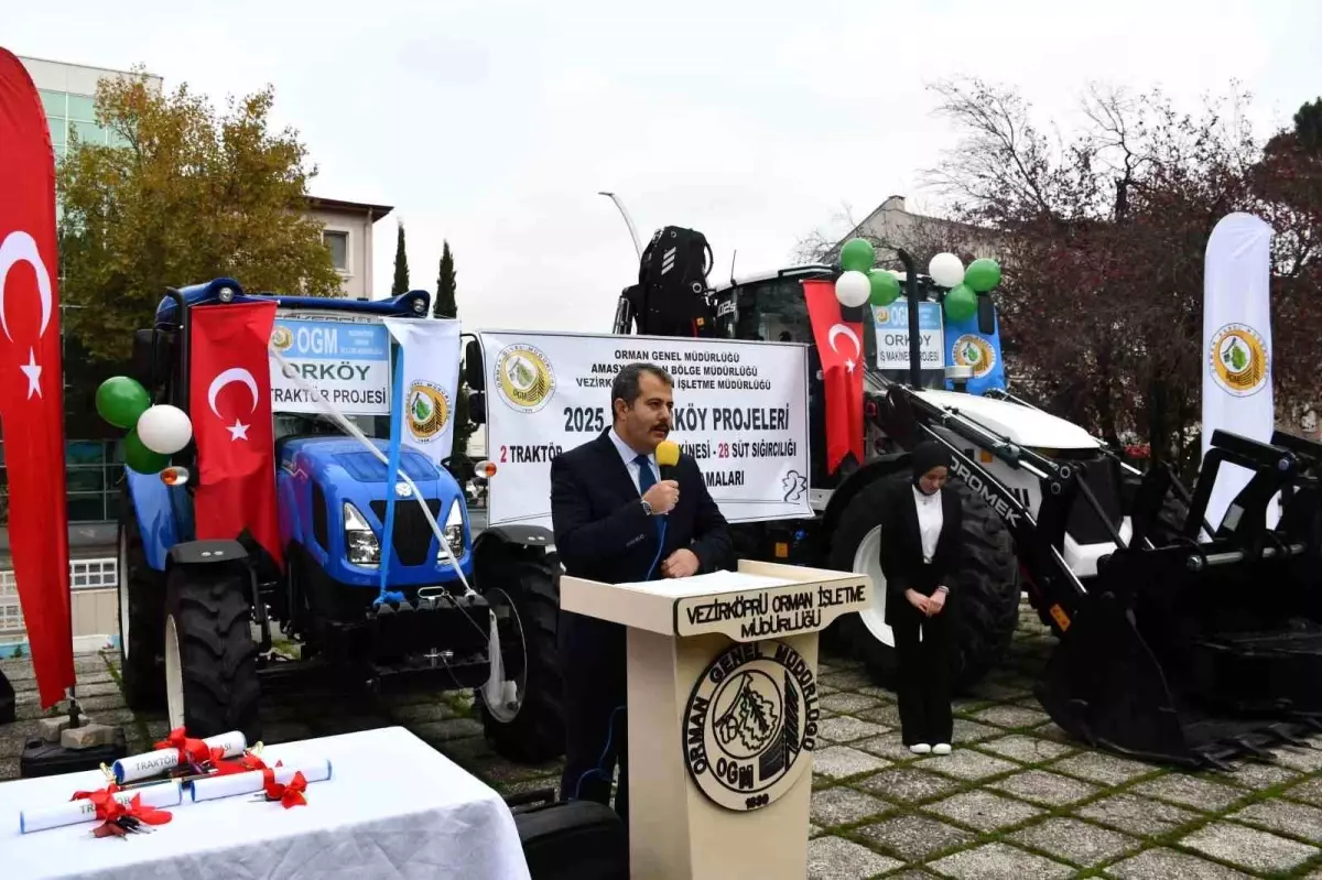 Vezirköprü’de Orman Köylüsüne Devasa Destek Paketi