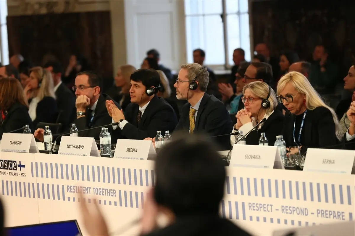 AGİT’in 32. Bakanlar Konseyi Viyana’da Görkemli Bir Sonuca Ulaştı