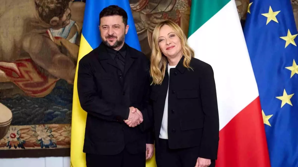 Zelenskiy, İtalya’da Barış Planını Gündeme Getirdi
